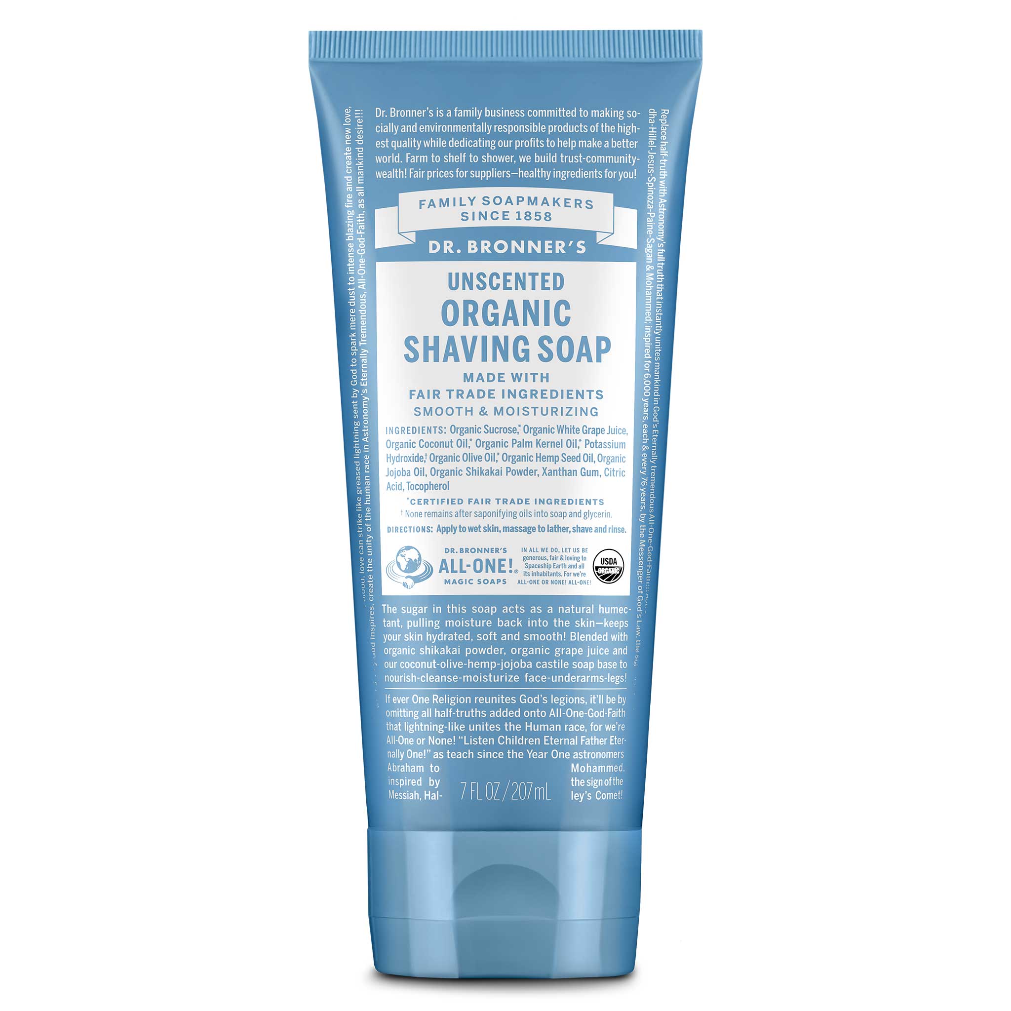 Unscented - Organic Shaving Soaps
